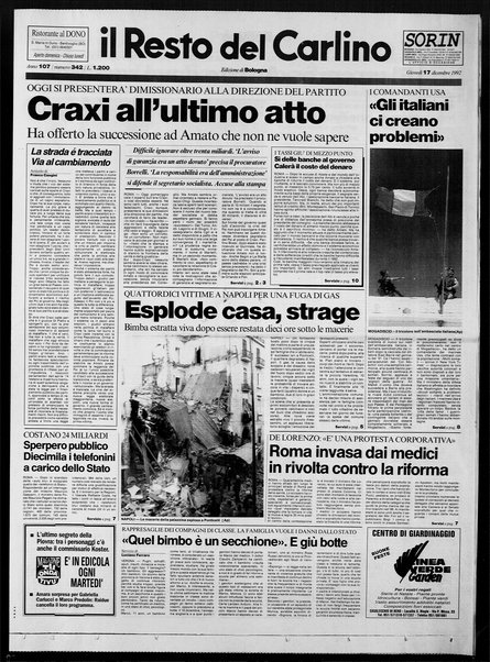 Il Resto del Carlino : giornale dell'Emilia